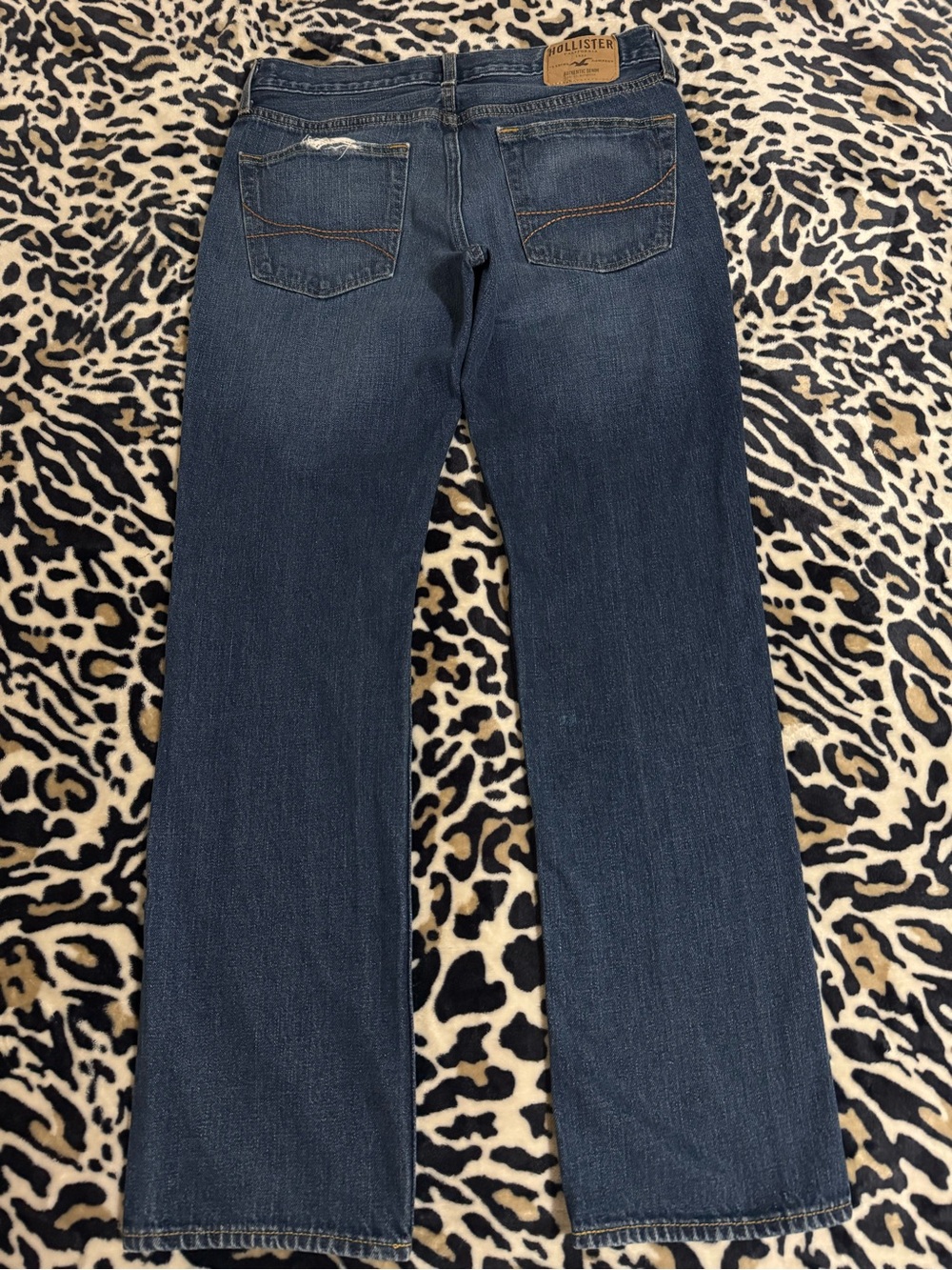 Vintage Hollister Dark Blue Bootcut Jeans